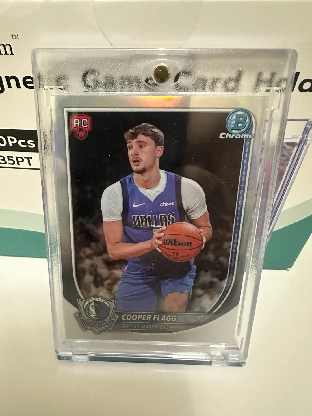 Bowman Chrome Cooper Flagg RC Basketball Card