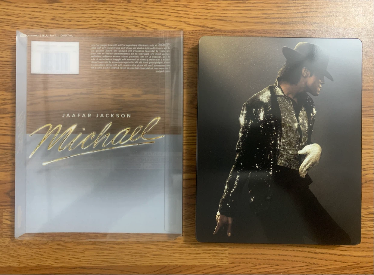 Michael (Walmart Exclusive) LE Steelbook 4K UHD Blu-ray Combo… - photo 3