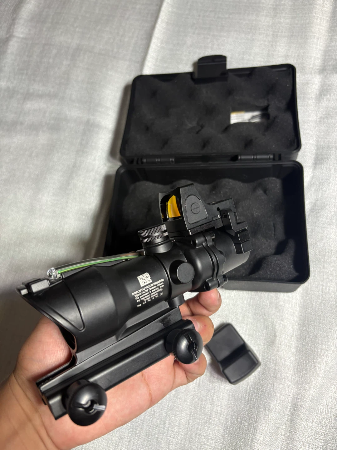Trijicon ACOG 4x32 Scope w/ Fiber Optic Sight - photo 5