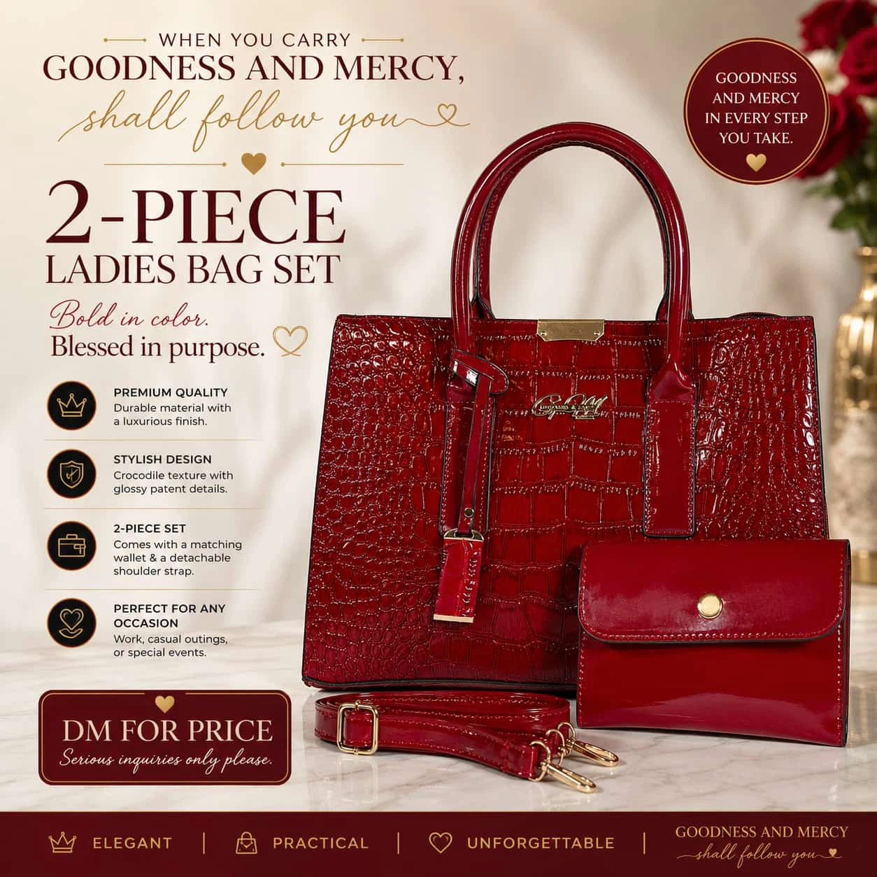 2-Piece Ladies Bag Set - photo 2
