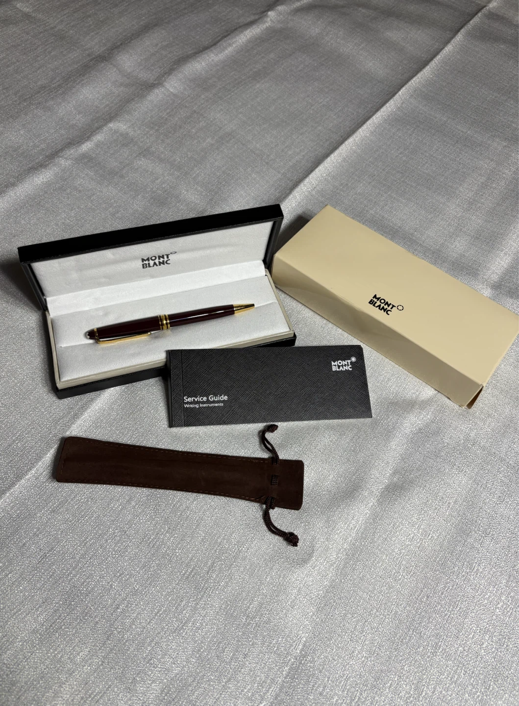 Montblanc Pen with Box and Service Guide