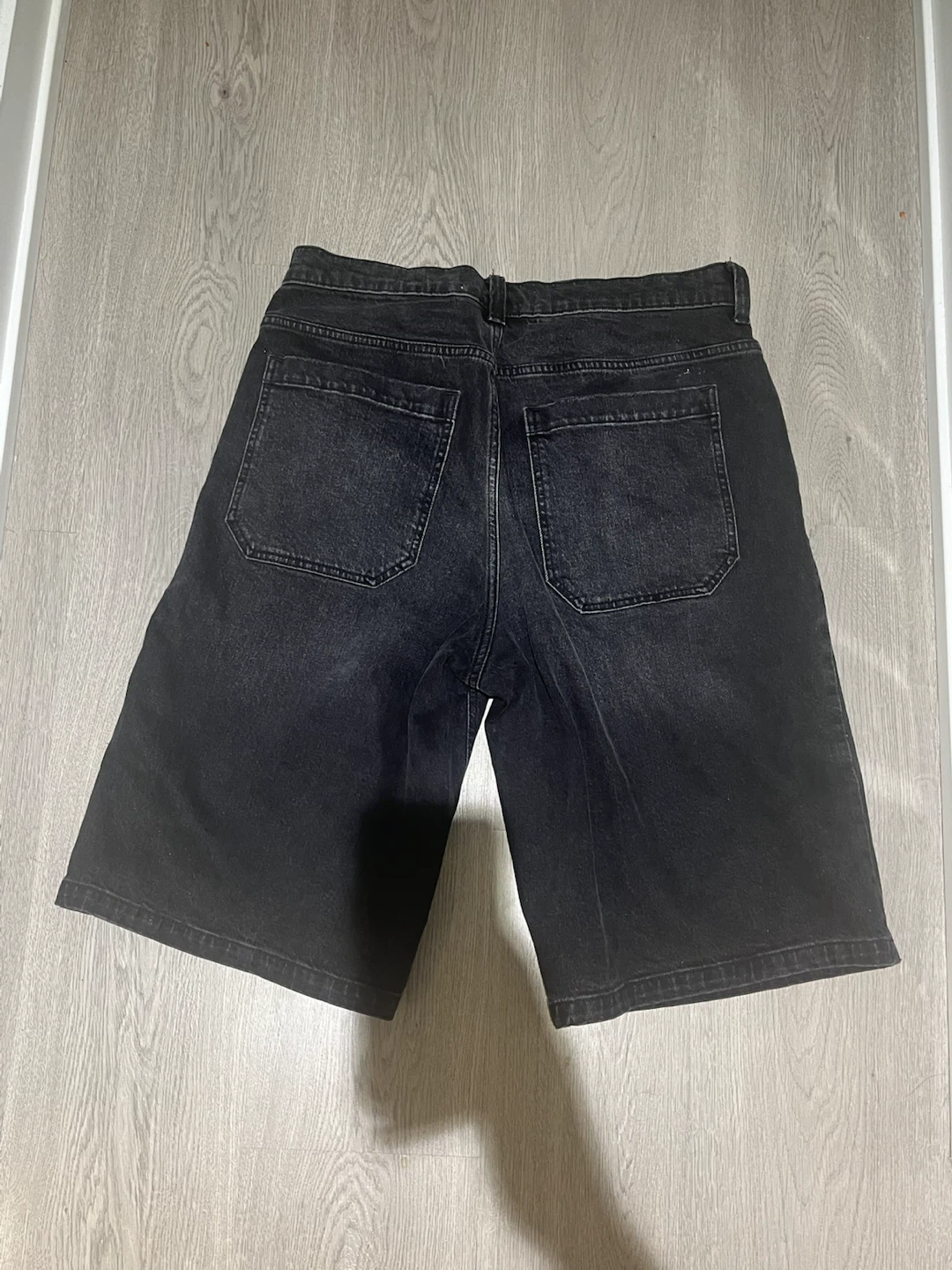 Baggy jean shorts - photo 2
