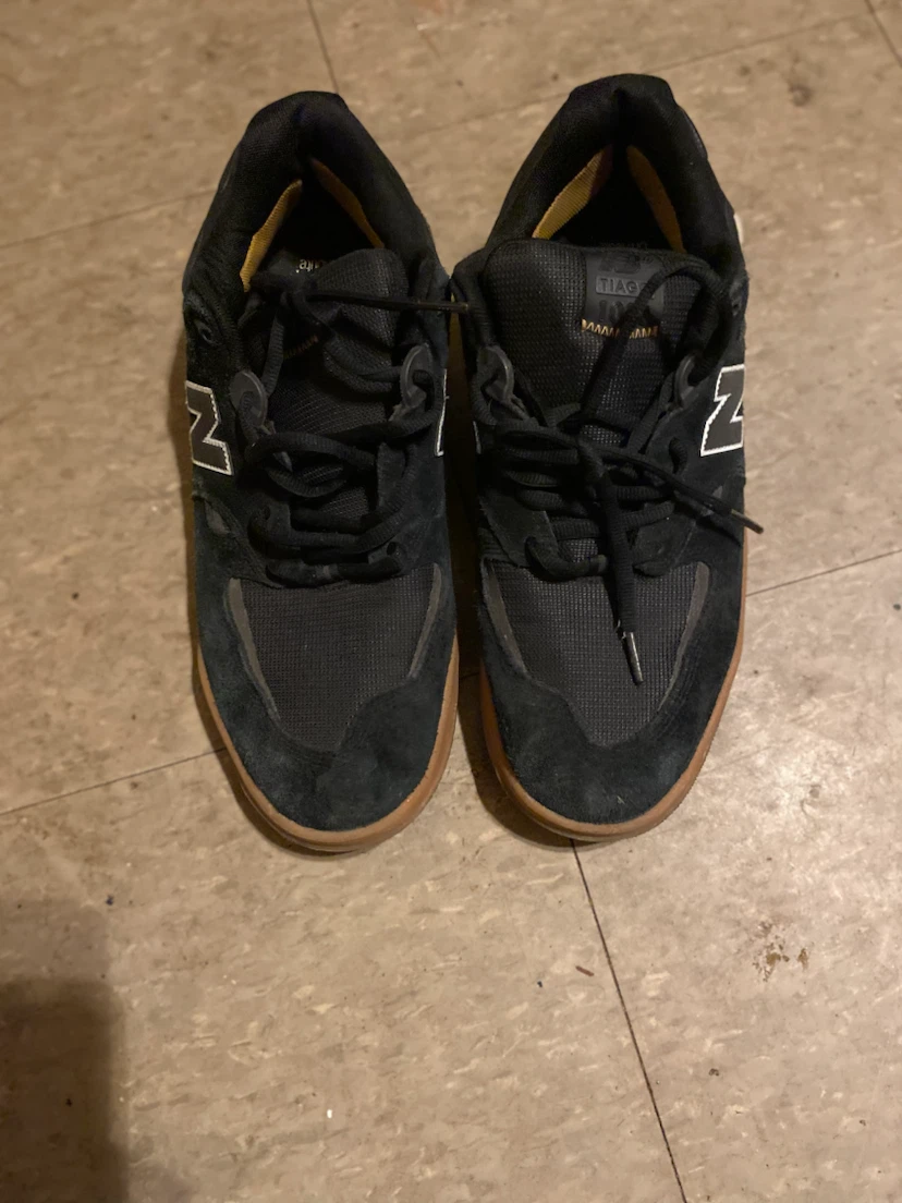 New Balance Tiago Lemos 1010 Black Suede Skate Shoes - photo 5