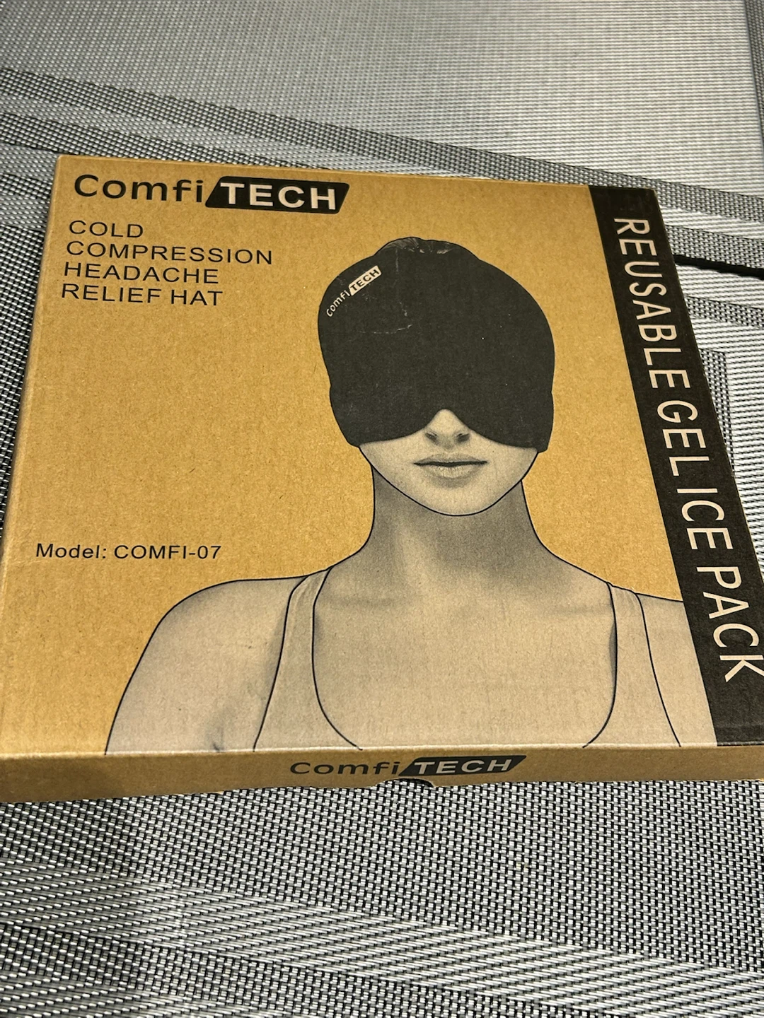 ComfiTECH Cold Compression Headache Relief Hat
