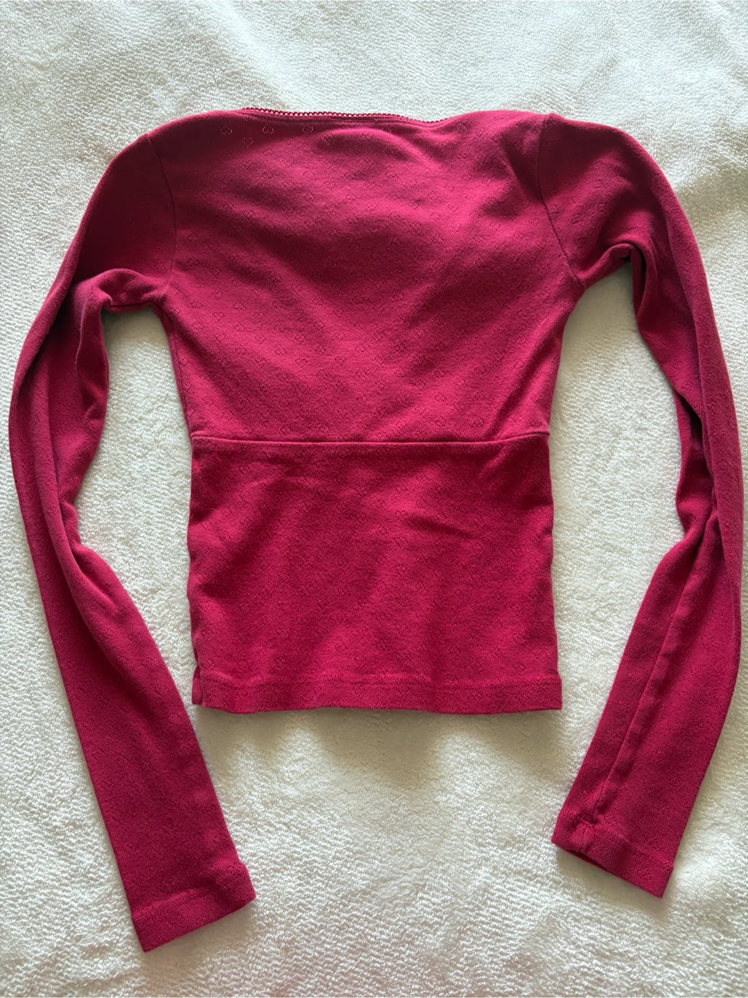 Harlow Red crossover longsleeve - photo 2