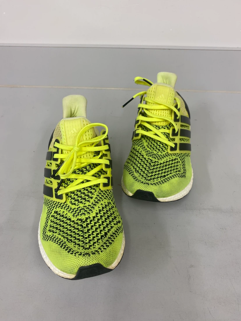 Adidas Ultra Boost Running Shoes - Men's Size 8.5 - Neon Yellow - photo 2