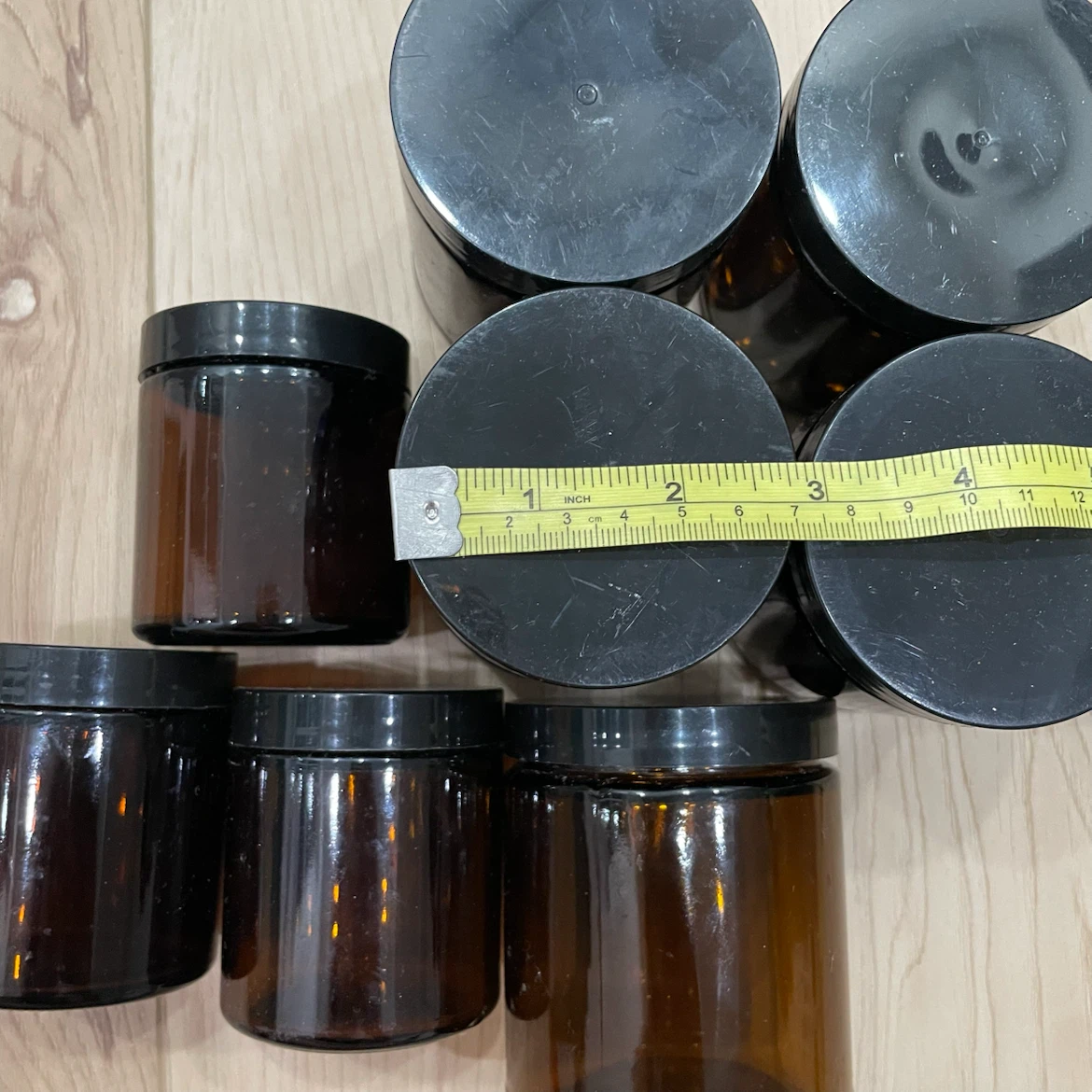 Amber Glasses with Lids - photo 2