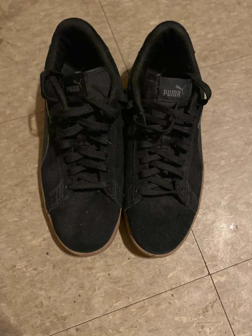 Black Puma Suede Shoes - photo 2