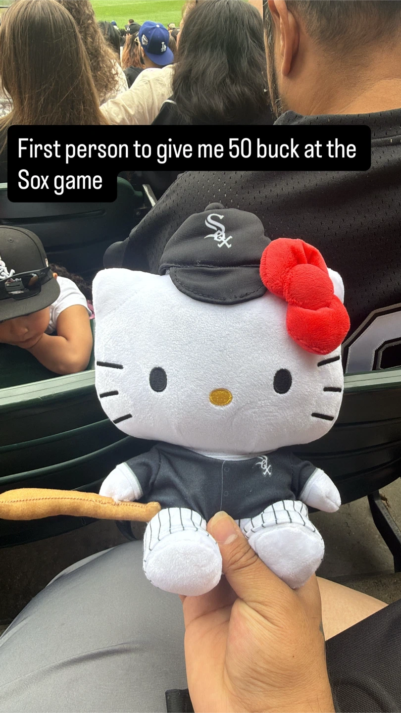 Hello kitty white Sox Edition