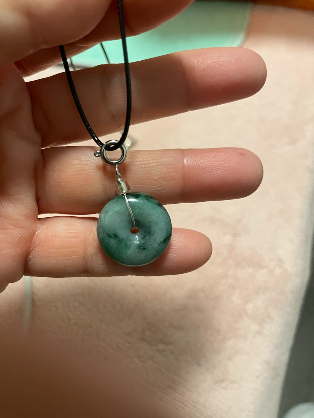Jade Pi Pendant Necklace - photo 2