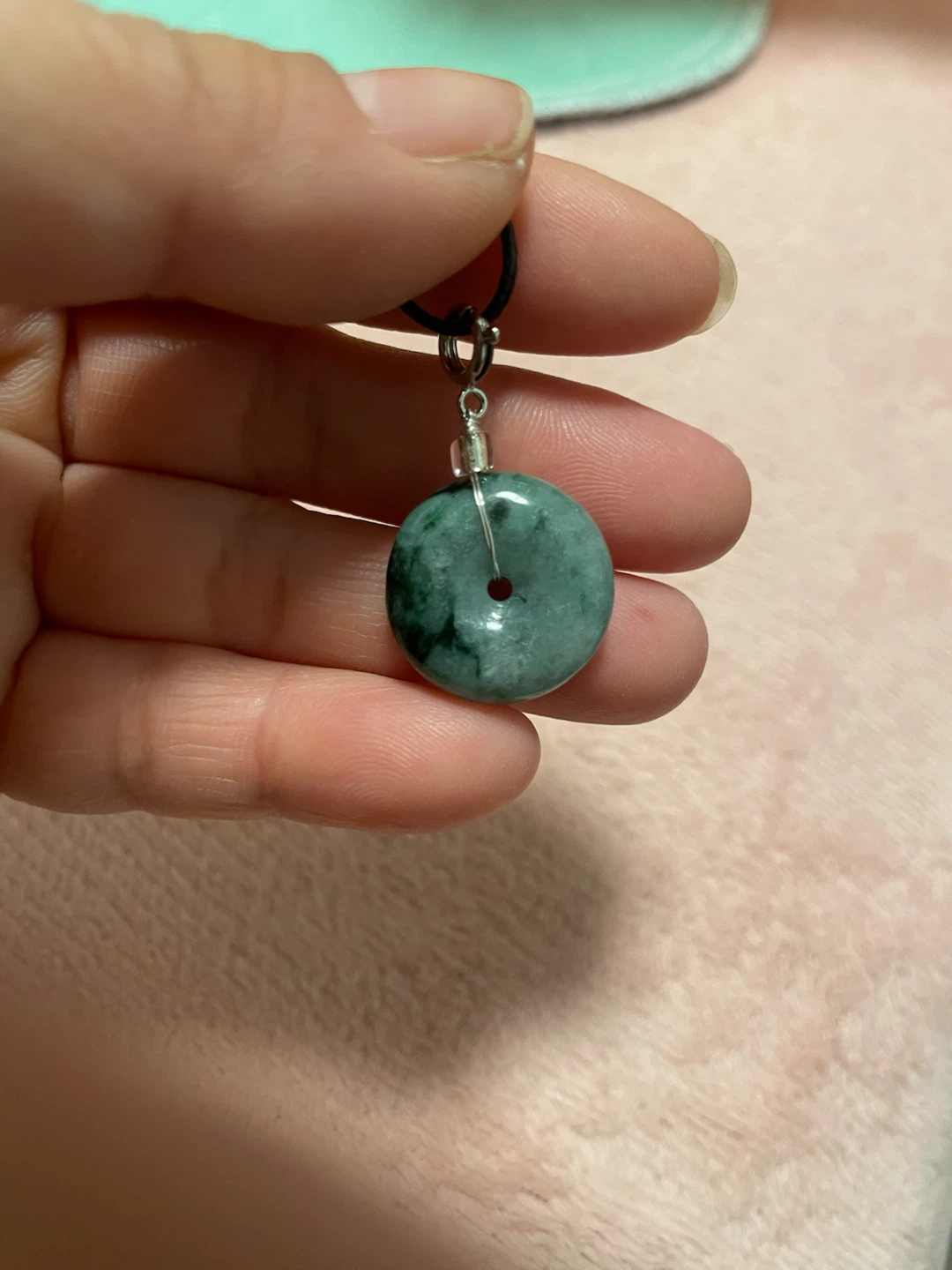 Jade Pi Pendant Necklace - photo 3