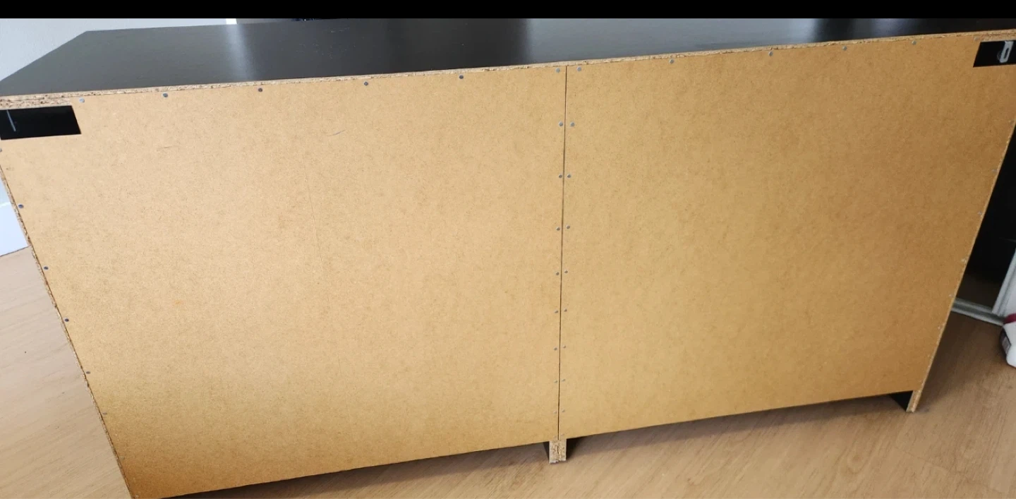 IKEA Black 6-Drawer Dresser - photo 4