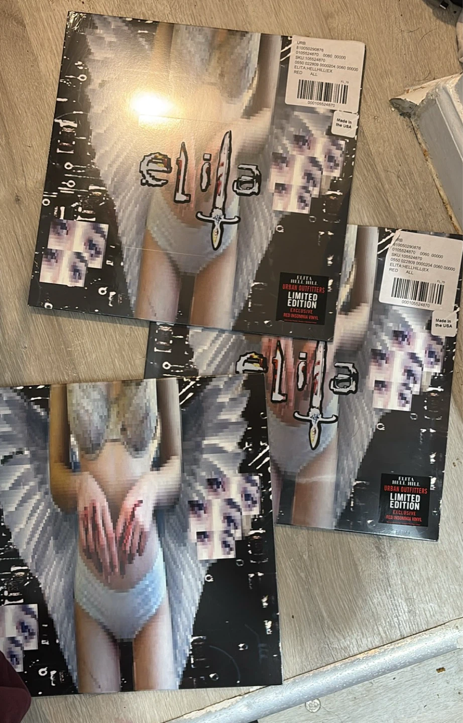 Elita “Hell Hill” 3 Limited Edition Vinyl Records
