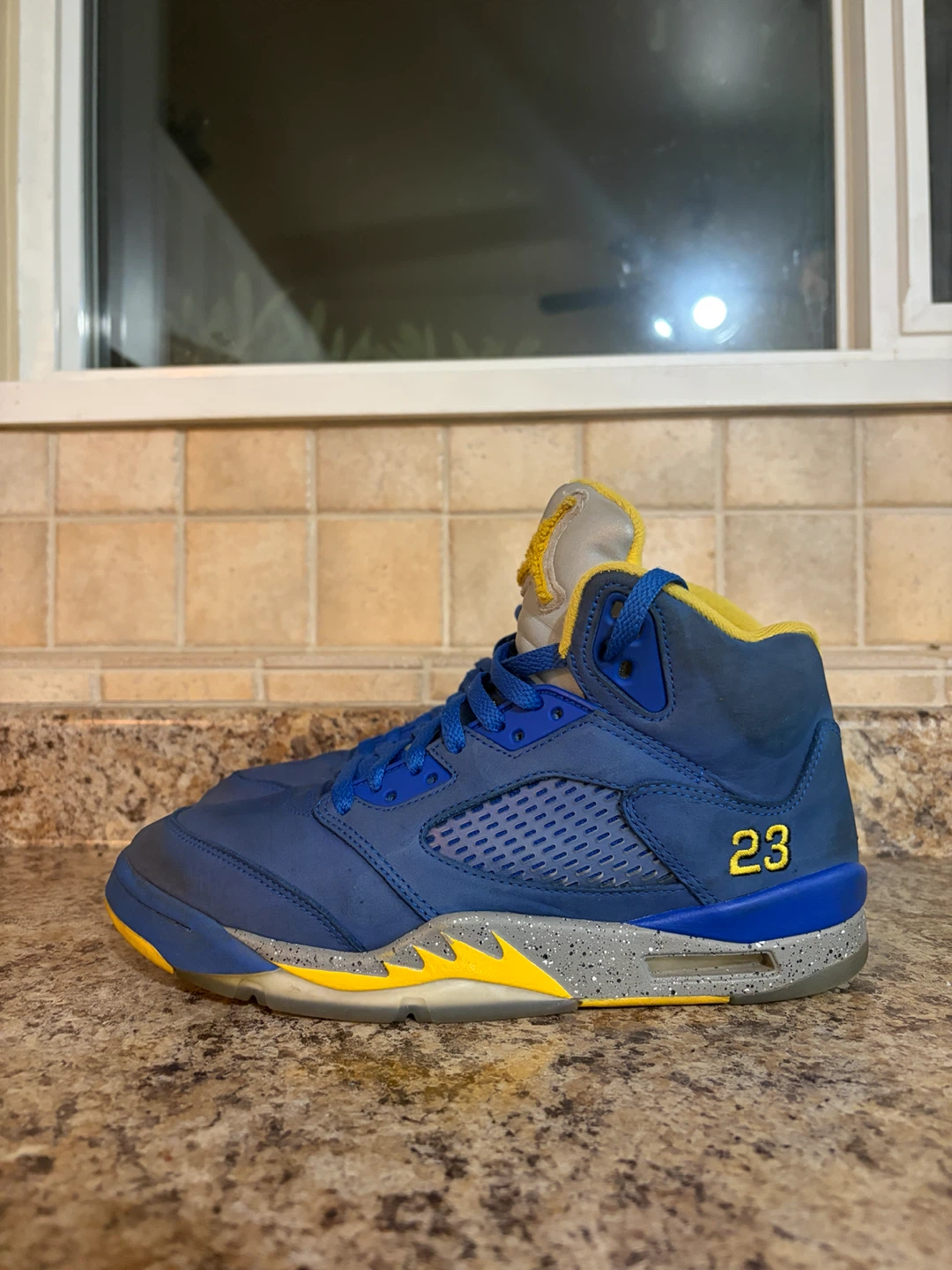 Air Jordan 5 "Alternate Grape" Sneakers - photo 3