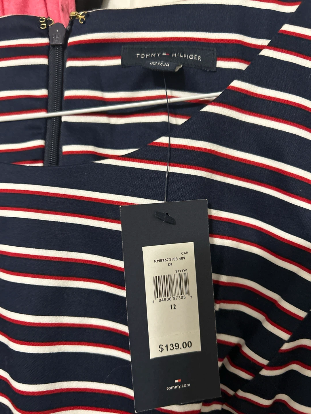 Tommy Hilfiger Striped Dress Size 12