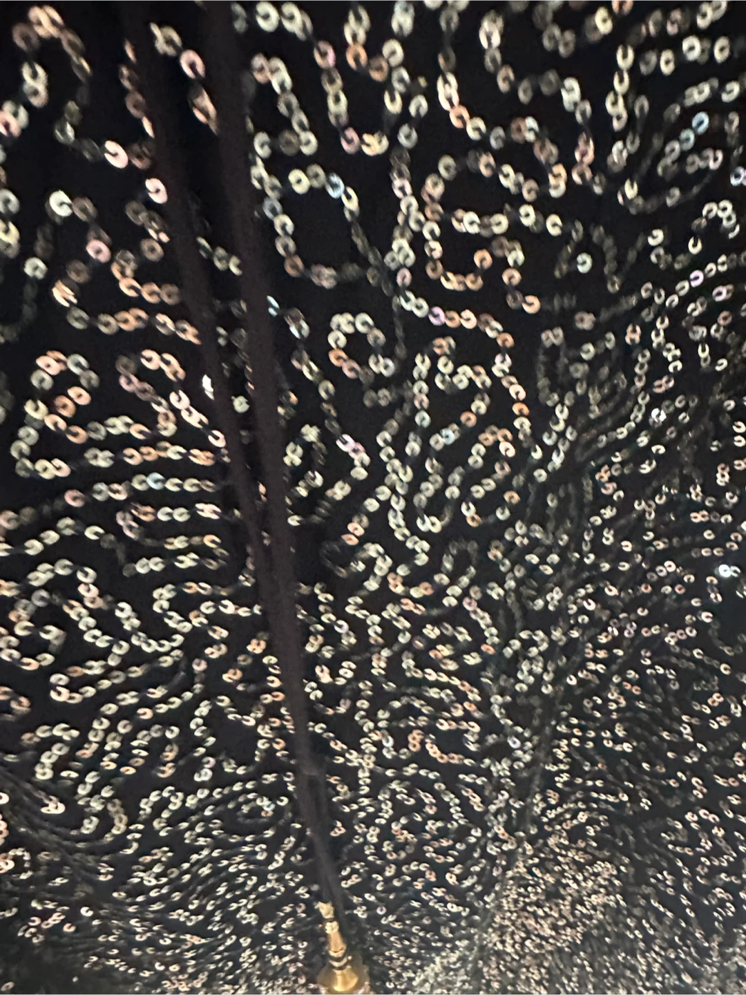Sparkly Black and Silver Sequin Dress - photo 5