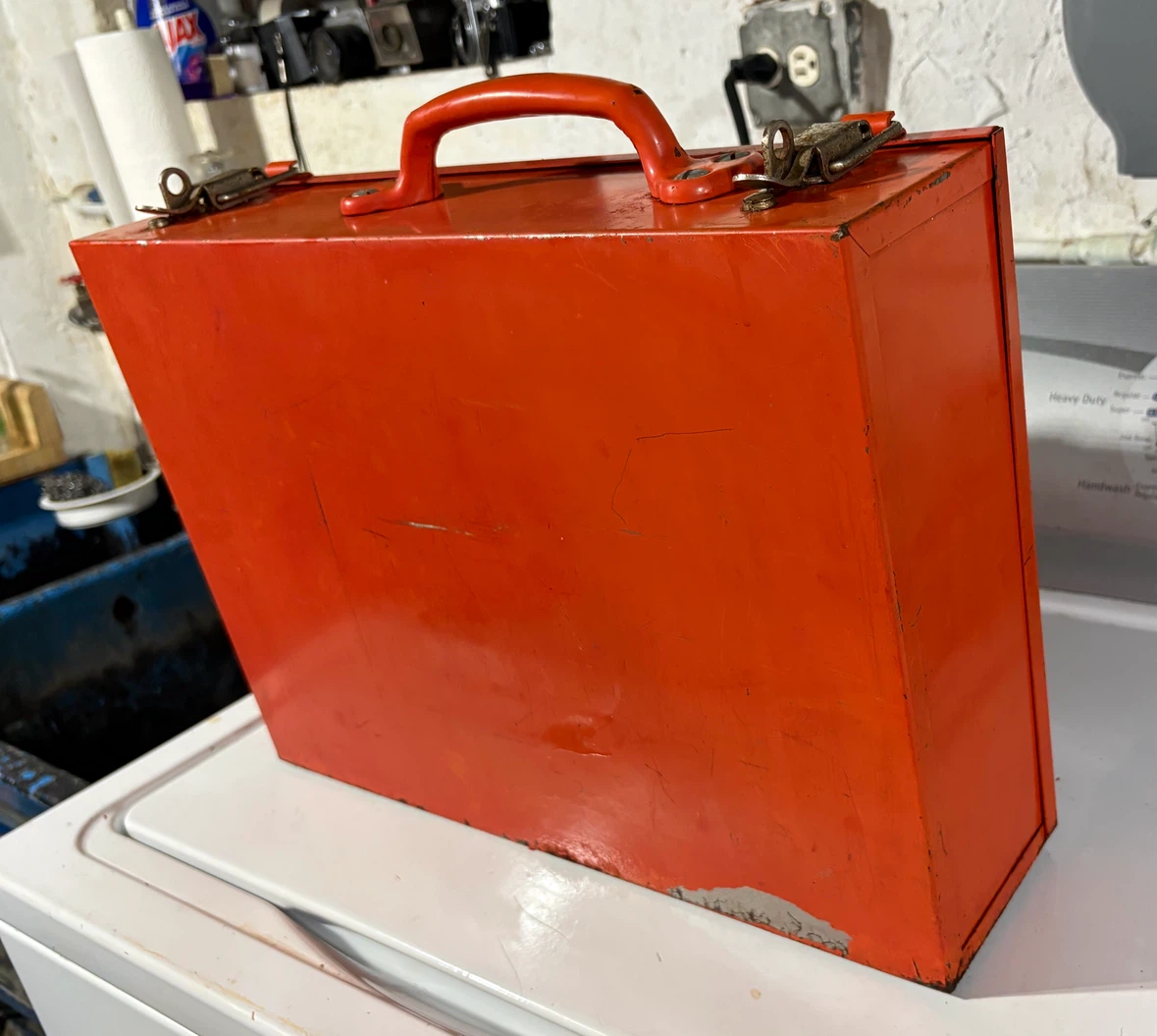 Vintage ALEMITE empty tool case - photo 2