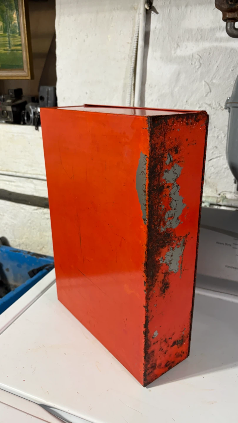 Vintage ALEMITE empty tool case - photo 4