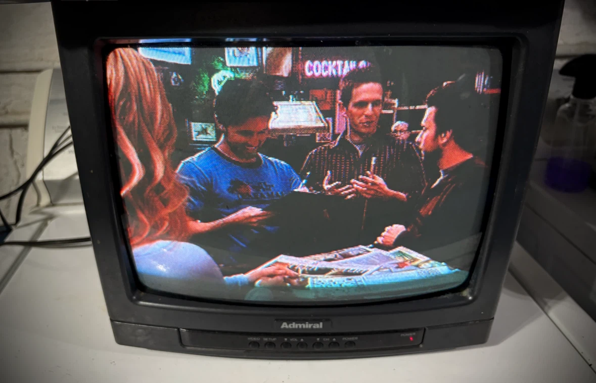 Admiral 13” 1993 crt tv