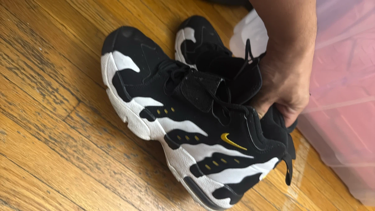 Nike Air Max Tempo "Loudmouth" Black White Gold Mens Shoes