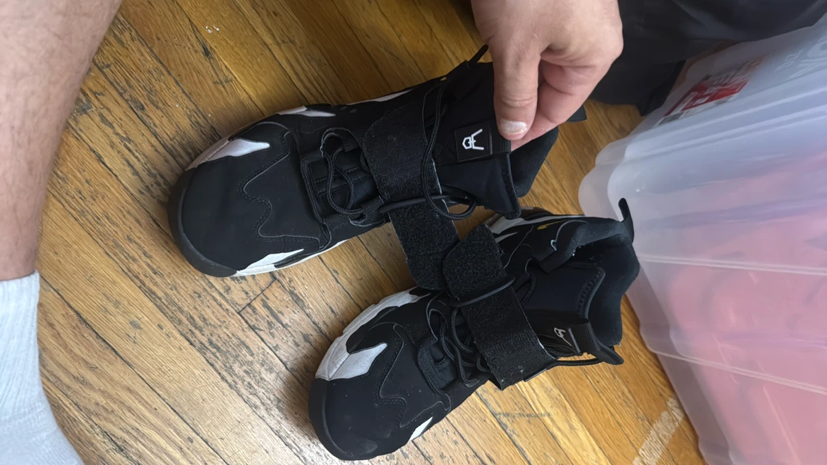 Nike Air Max Tempo "Loudmouth" Black White Gold Mens Shoes - photo 3