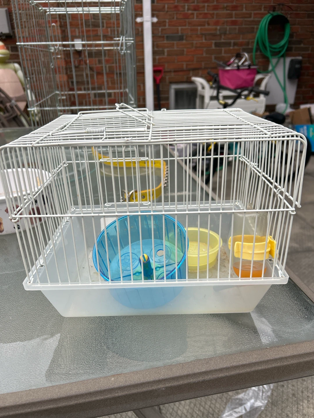 Small Pet Cage with Accessories