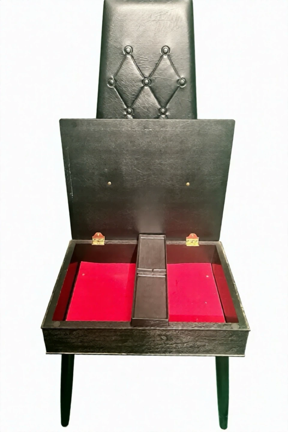 Vintage Pearl Wick Gentleman Butler Valet Dressing Chair - photo 2