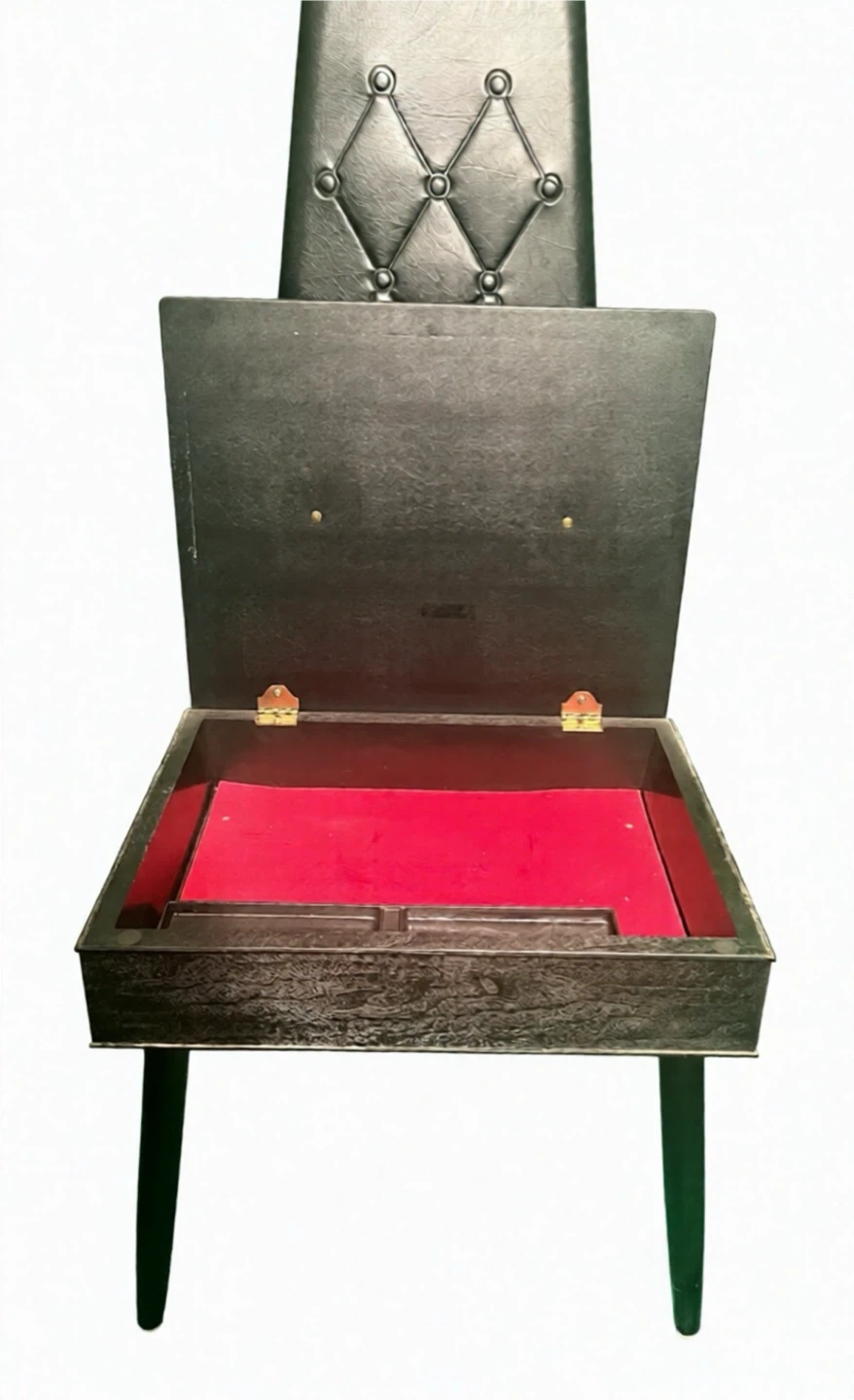 Vintage Pearl Wick Gentleman Butler Valet Dressing Chair - photo 4