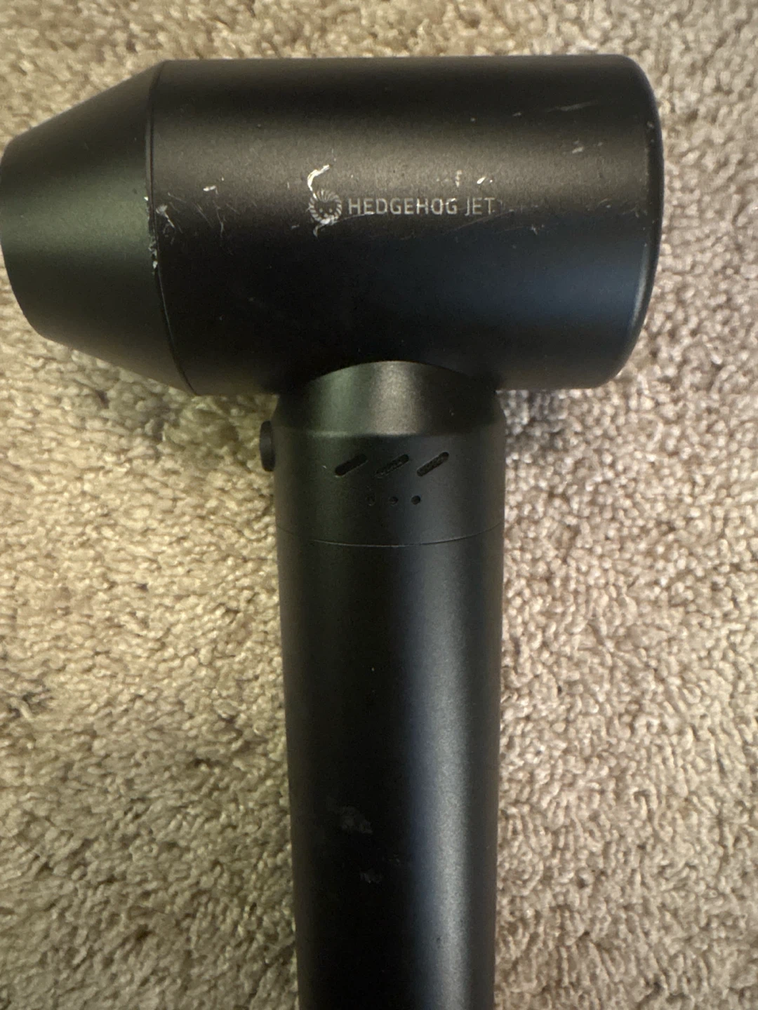 Hedgehog Jet Black Hair Dryer
