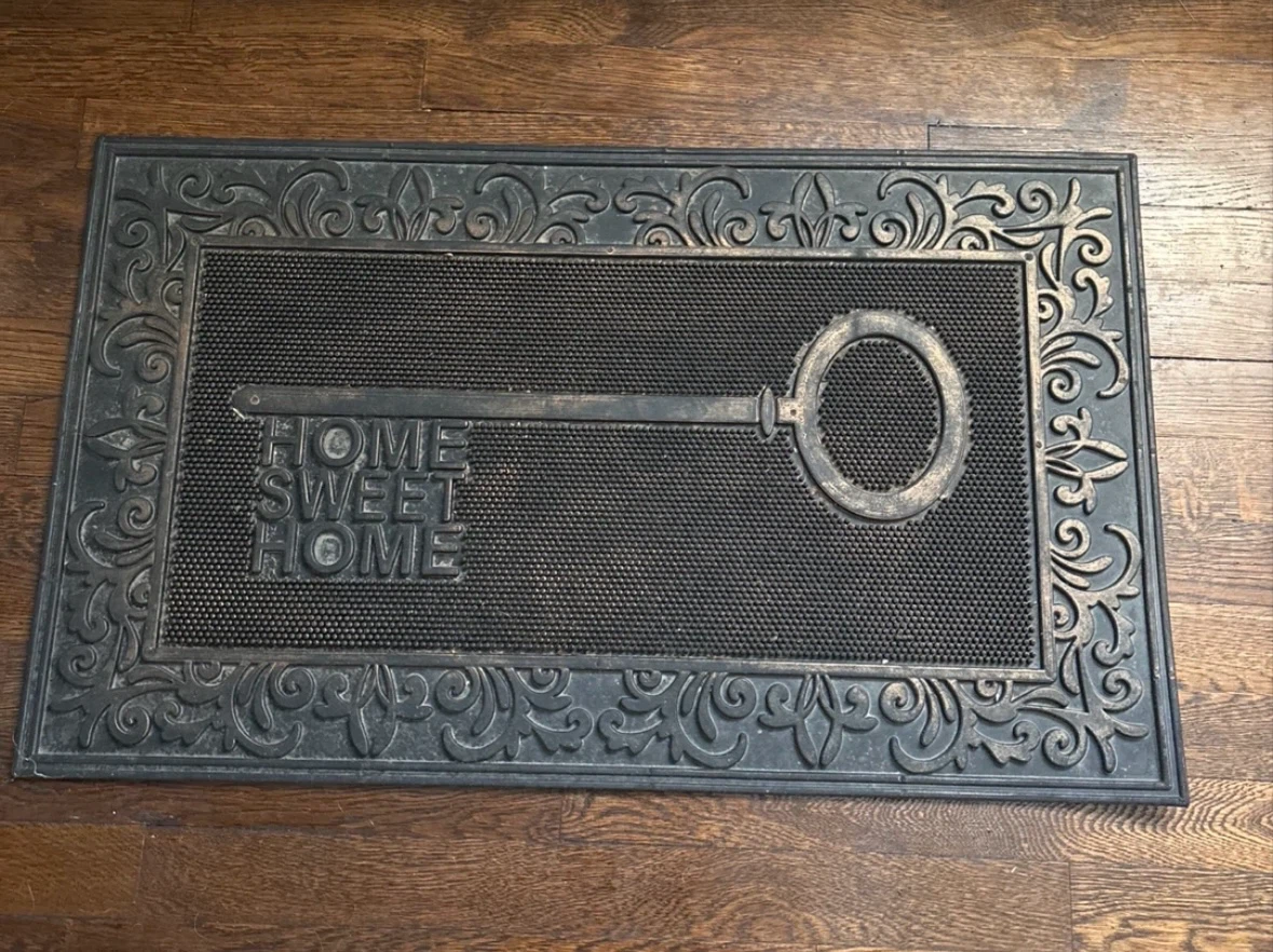 Home Sweet Home Key Design Doormat