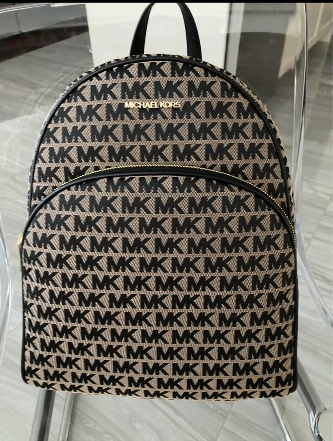 Michael Kors Abbey Logo Backpack
