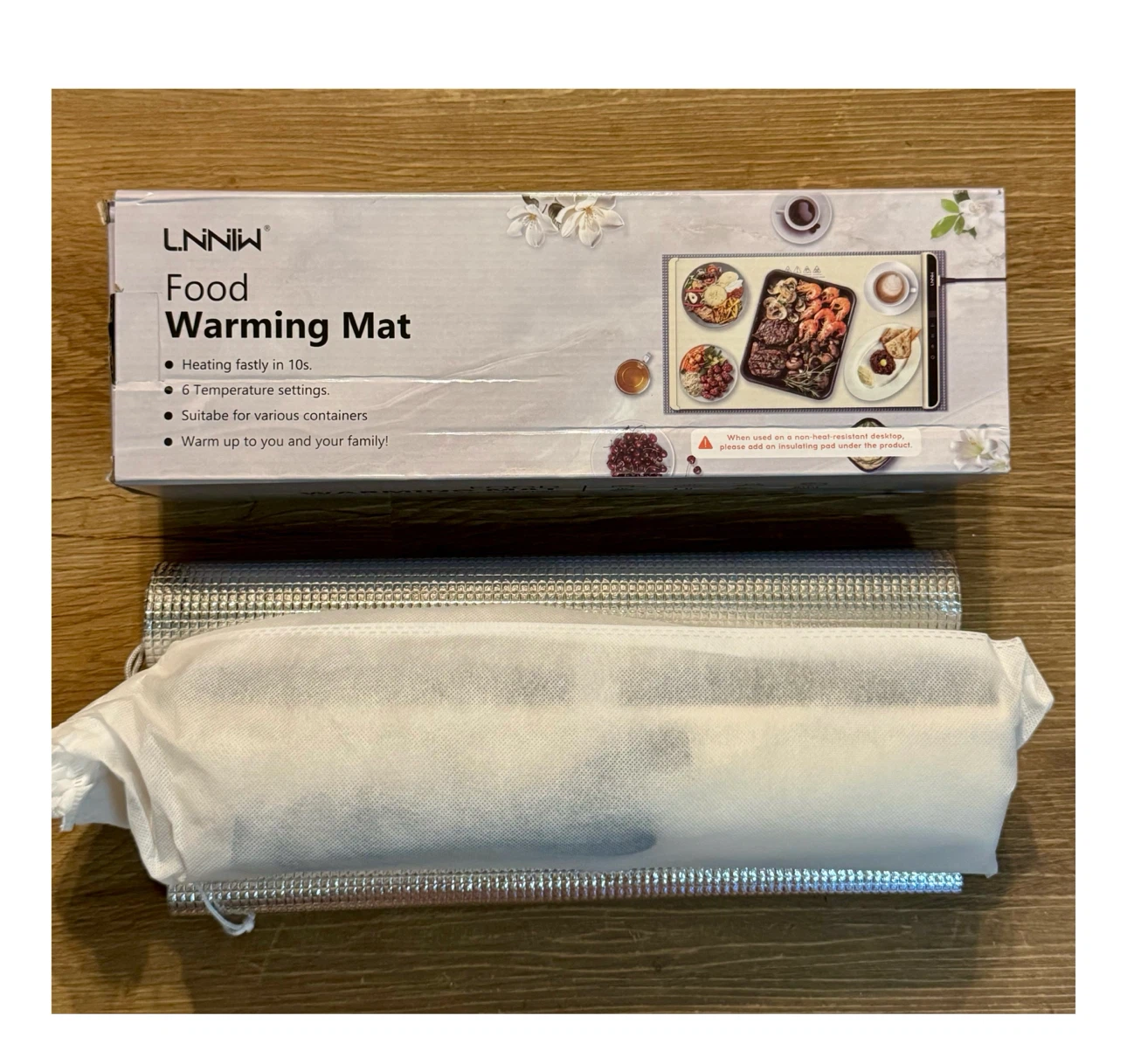 Brand new Food Warming Mat with Heat-Resistant Pad - photo 2