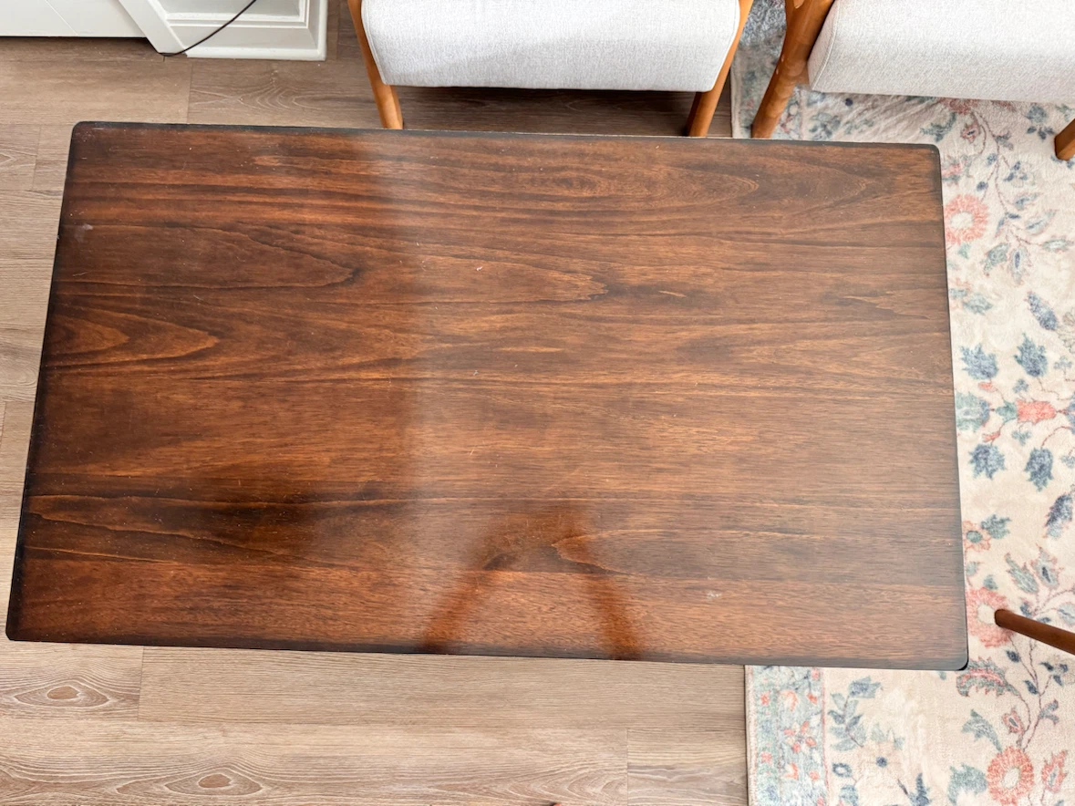 Dark Wood Coffee Table - photo 3