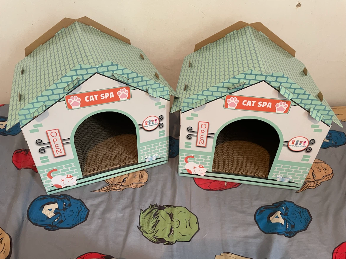 Cat Scratcher Houses X2