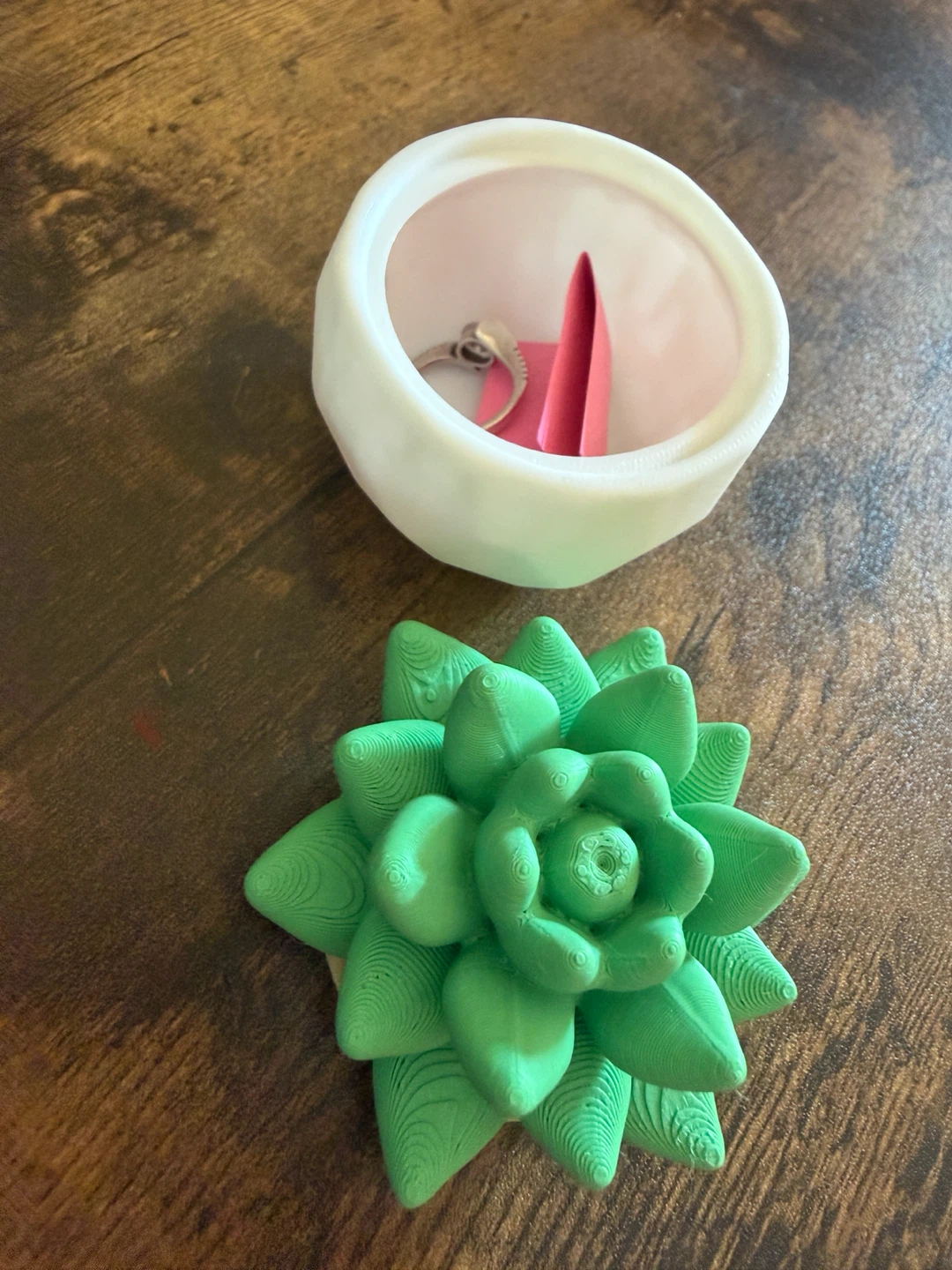 3D Printed Succulent Plant Decor - photo 3