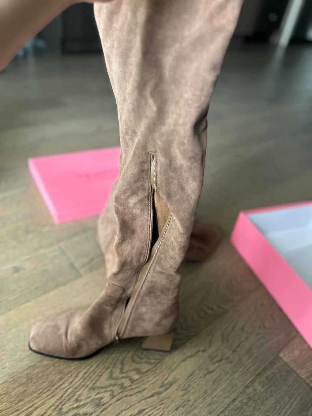 VILISIA Suede Over-the-Knee Boots - photo 3