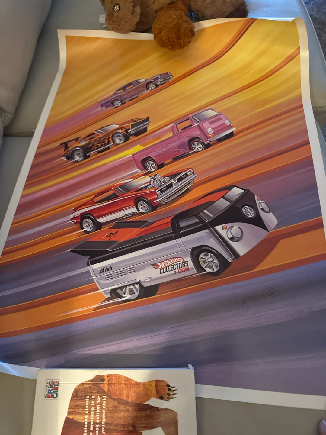 Hot Wheels Red Line Club 2007 Poster