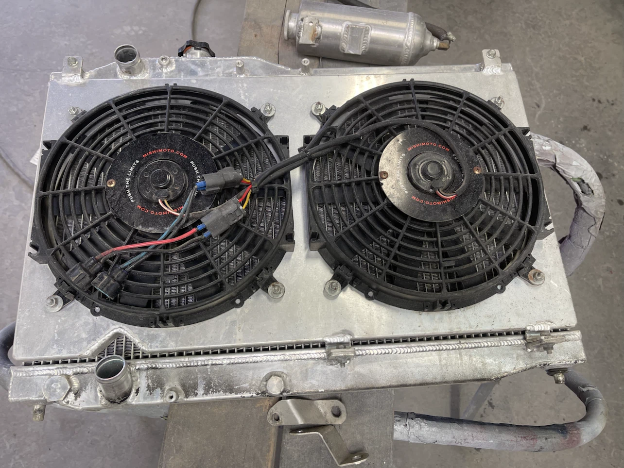 Mishimoto Aluminum Radiator with Dual Fans