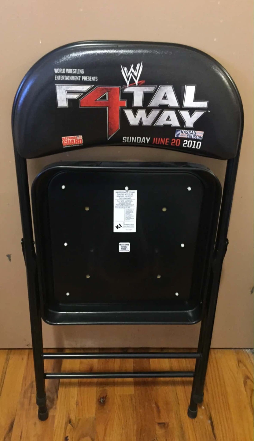 WWE Fatal Way Folding Chair - photo 2