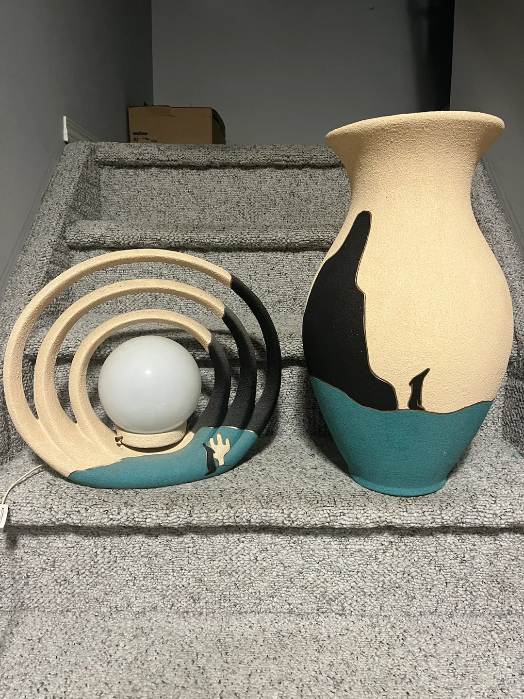 Lamp and Vase