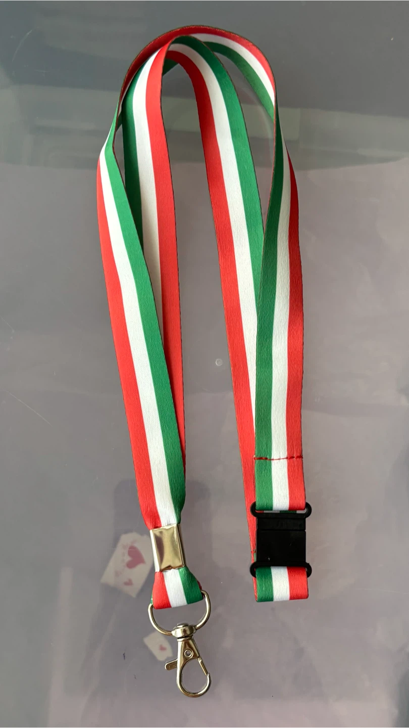 Italian Flag Lanyard - photo 3