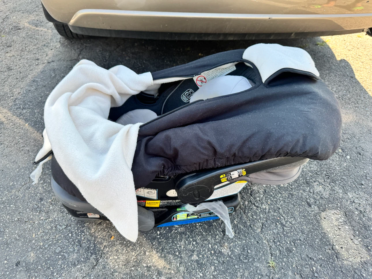 Baby Car Seat Cover Only - photo 2