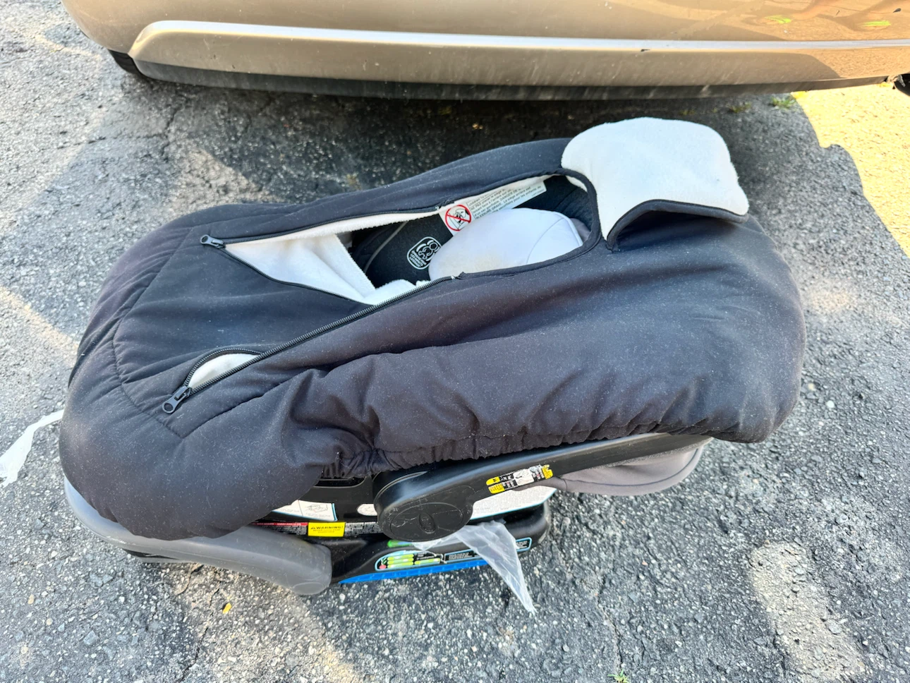 Baby Car Seat Cover Only - photo 3