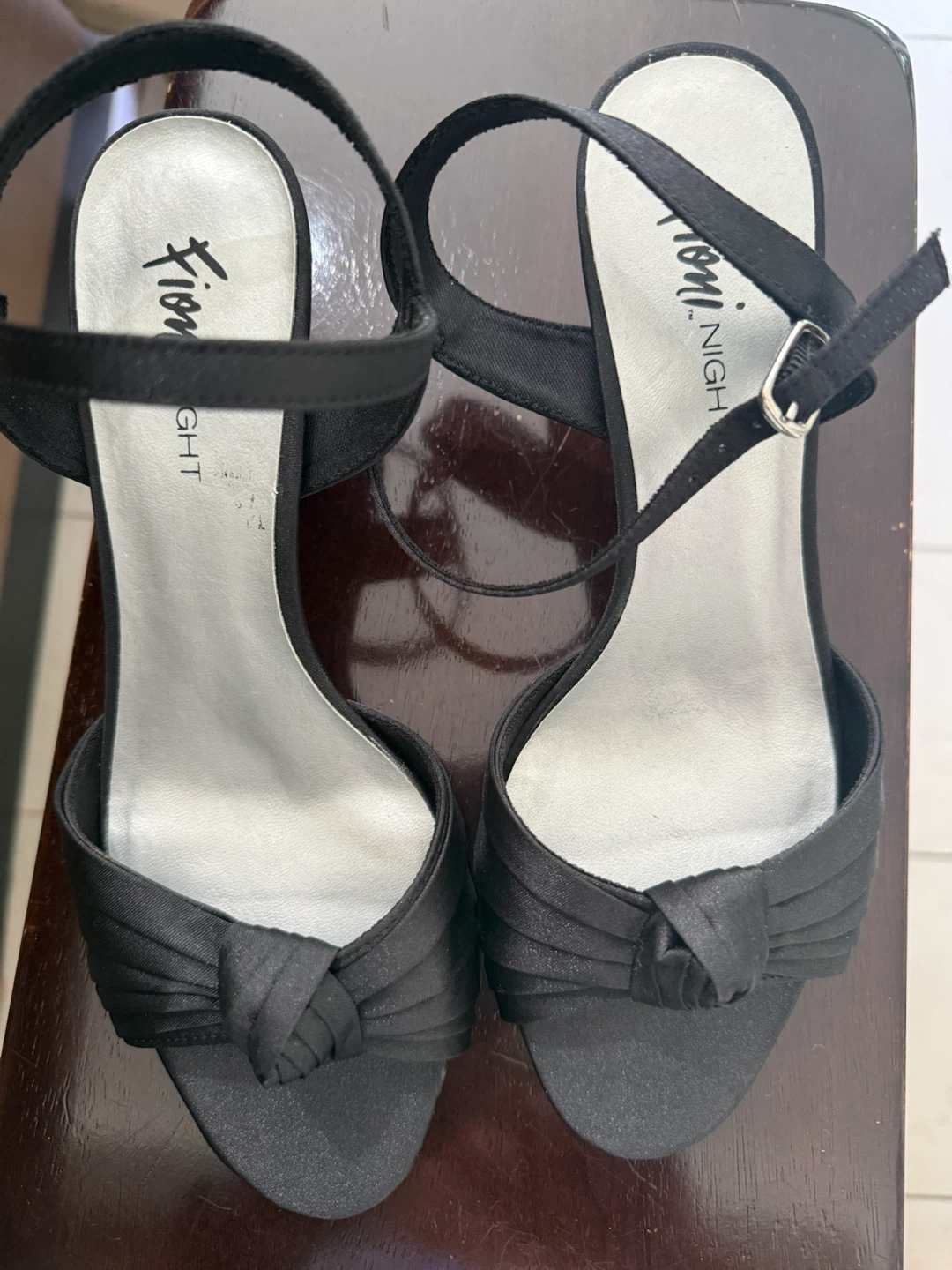 Black Slingback Heels