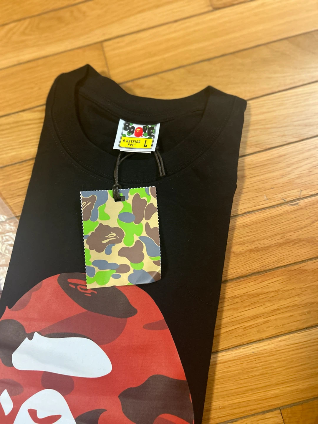 A Bathing Ape BAPE Big Ape Head Tee Men’s Large - photo 2