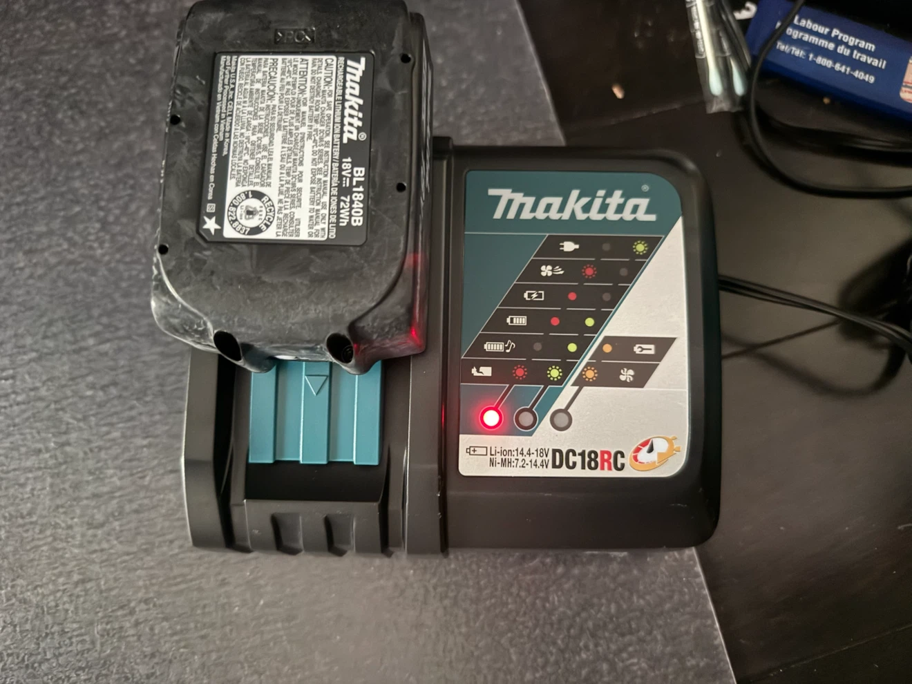 Battery and Rapid Charger kit