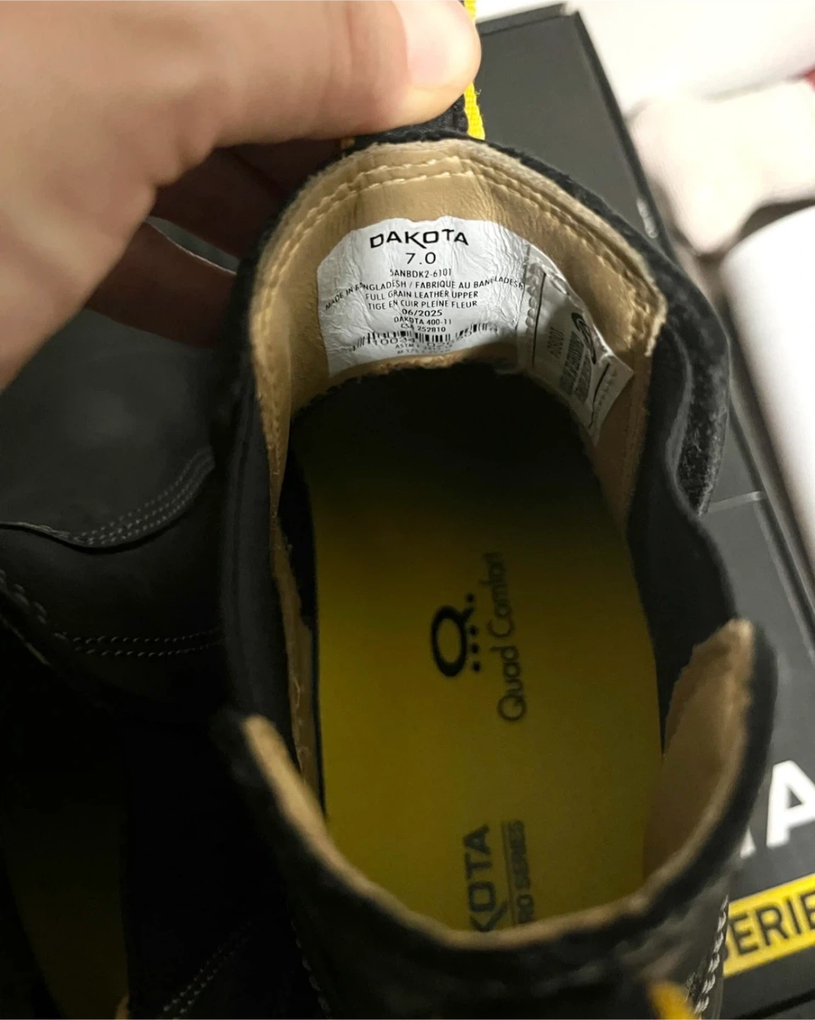 Dakota  work boots - Men's 7 - photo 3