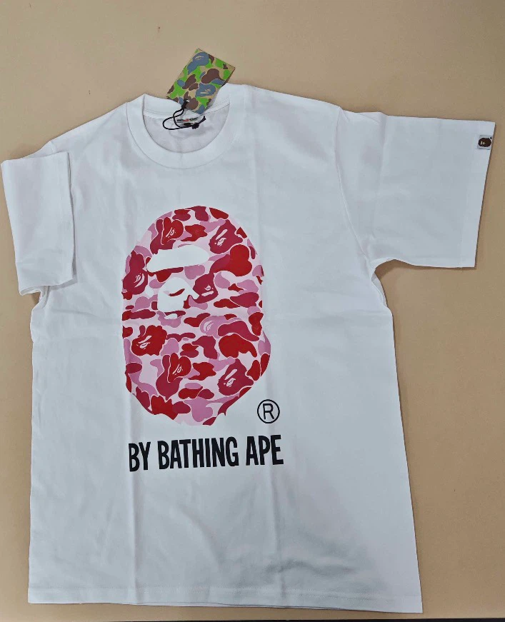 A Bathing Ape T-Shirt - White, Blue Camo - photo 4