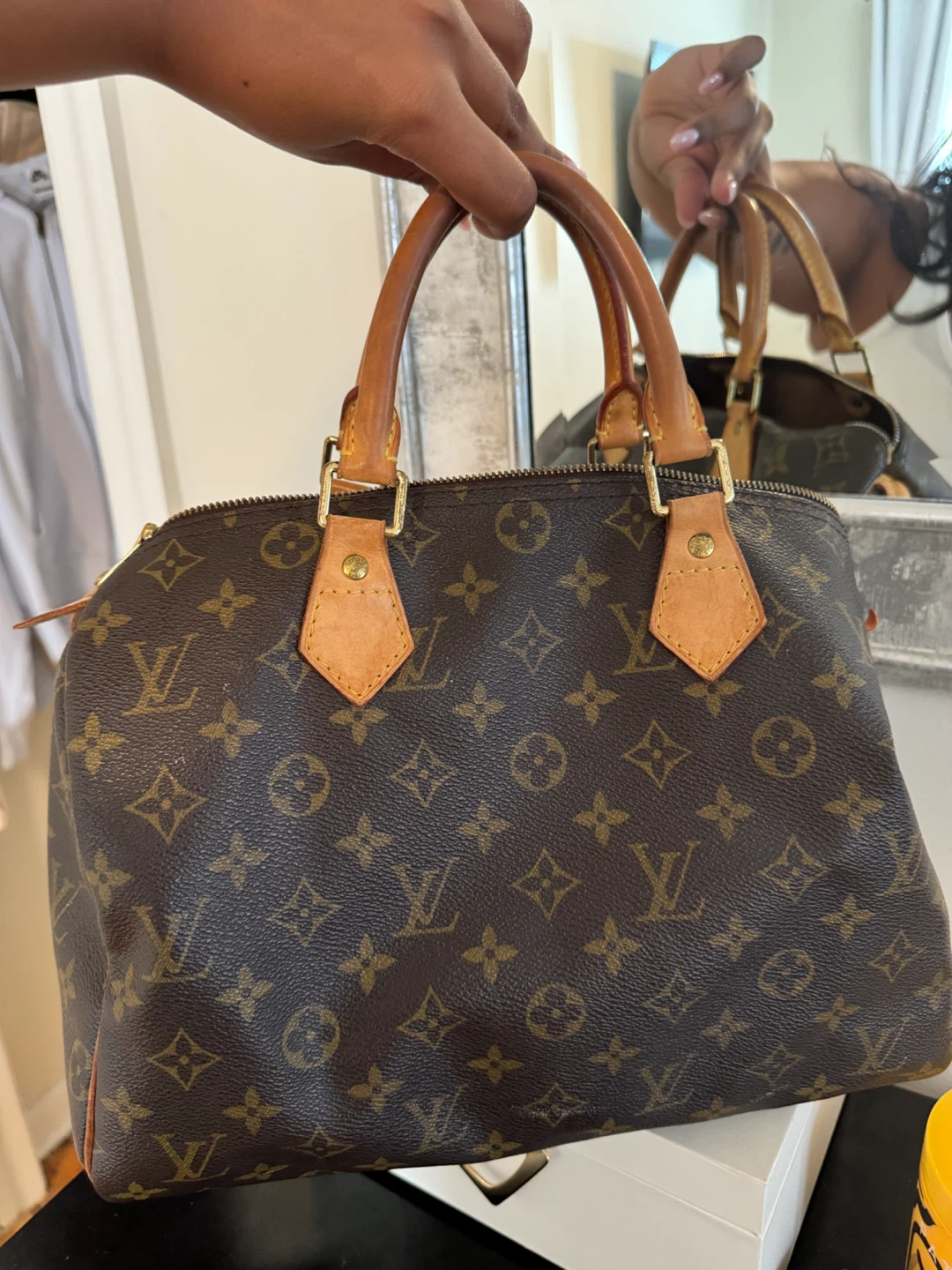 Louis Vuitton Speedy 30 Monogram Canvas Handbag - photo 4