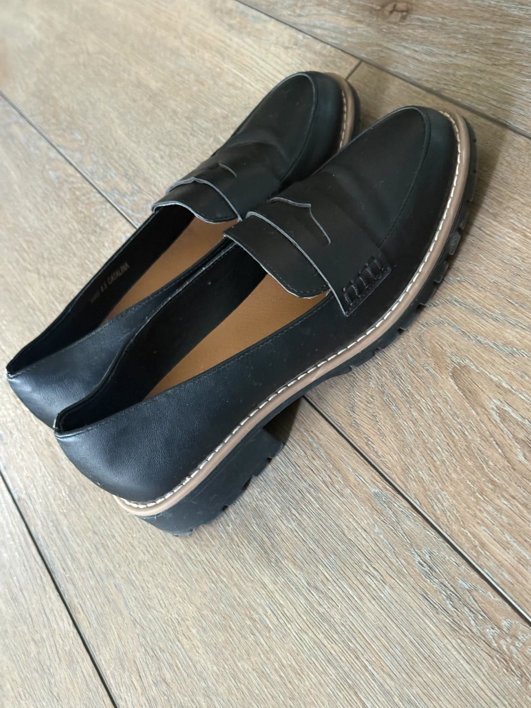 Dolce Vita Black Leather Loafers - photo 2